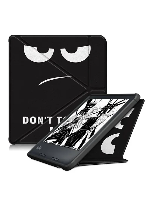 VIGENCIA Чехол для Kobo Libra 2, кожаный, Черный, Libra Colo, черный