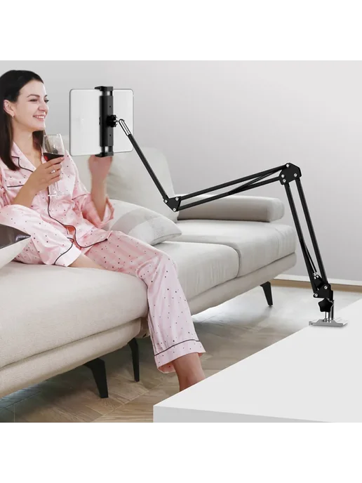 Нет бренда OUTMIX Arm Tablet Stand Подставка для планшета 4-13 дюймов 2, вариант, фото 3