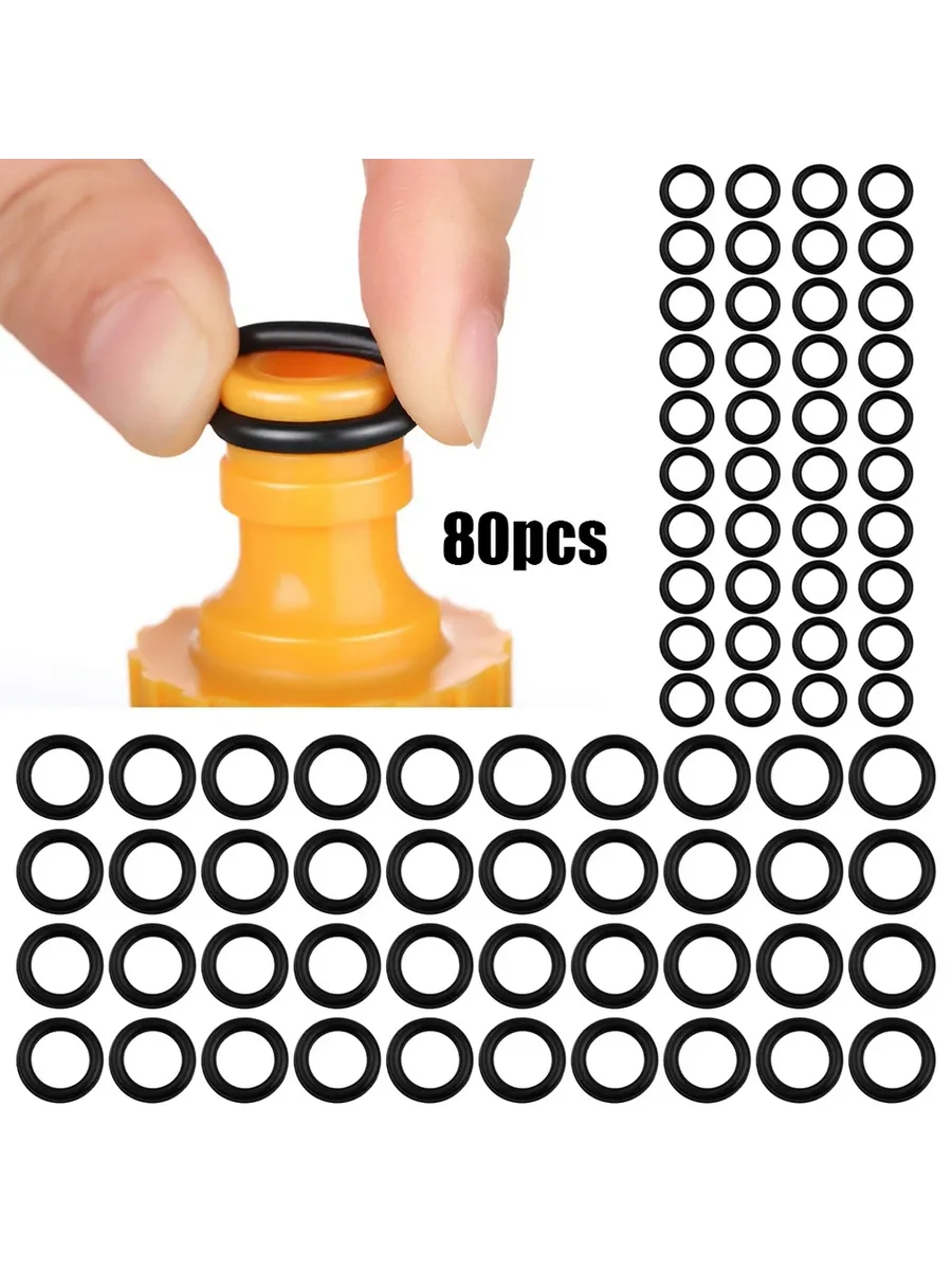 Уплотнительные кольца для крана 80pcs 1/4 M22 3/8
