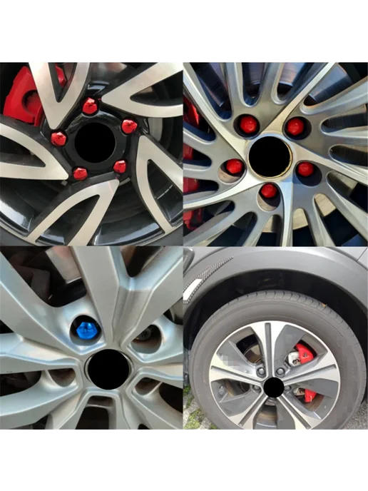 Нет бренда Винтовая крышка для шин Land Rover 21mm СЕРЫЙ, золотой, фото 3