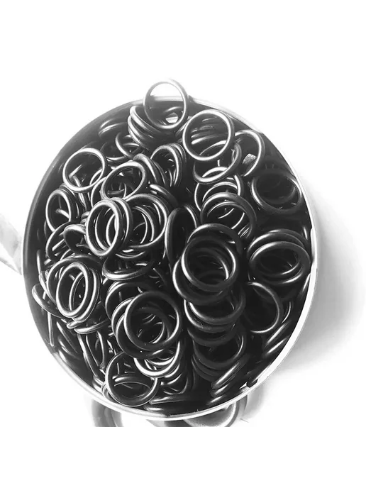 Нет бренда Резиновое уплотнительное кольцо NBR CS 2mm (100pcs), 50 шт, фото 2