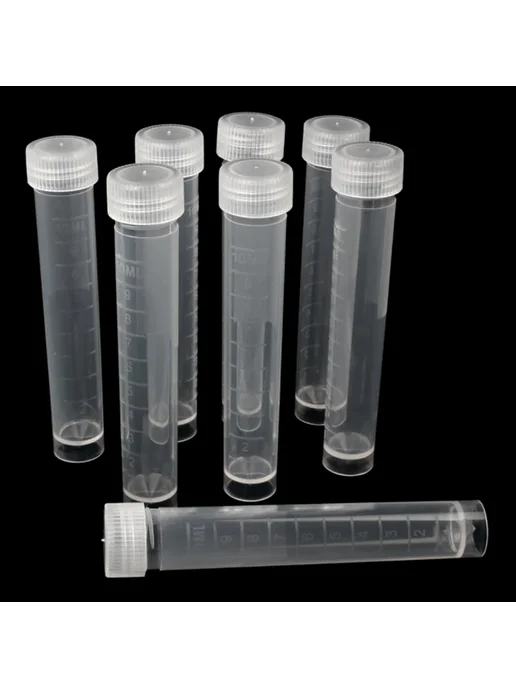 Нет бренда Пластиковые пробирки 5ml Transparent, 5 мл, фото 7