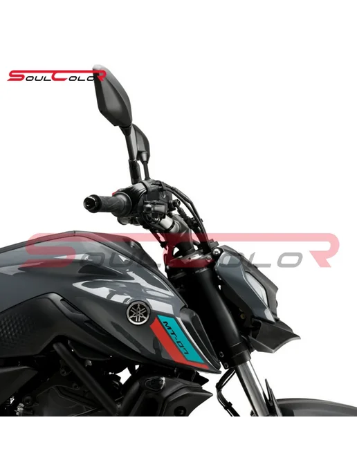 Soulcolor Спортивный спойлер Yamaha MT-07 2021-2024, Carbon, вариант, фото 5