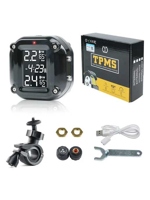 Нет бренда TPMS Type B Система контроля давления шин для мото вело (2, вариант, фото 2