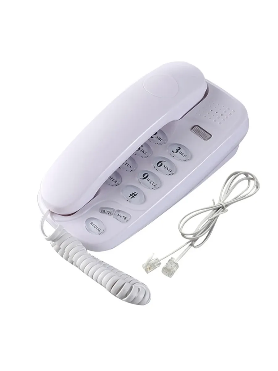 Белый стационарный телефон bcase KXT-580