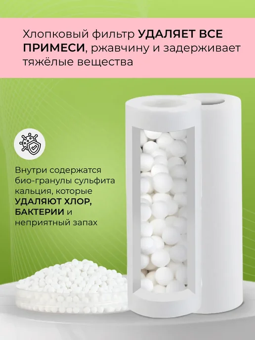МягкоДуш Фильтр для душа картриджи 10 шт, 11 шт, фото 4