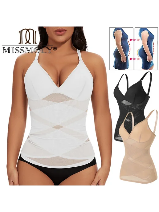 miss moly MISSMOLY Корсет-бюстье для похудения, белый, фото 2