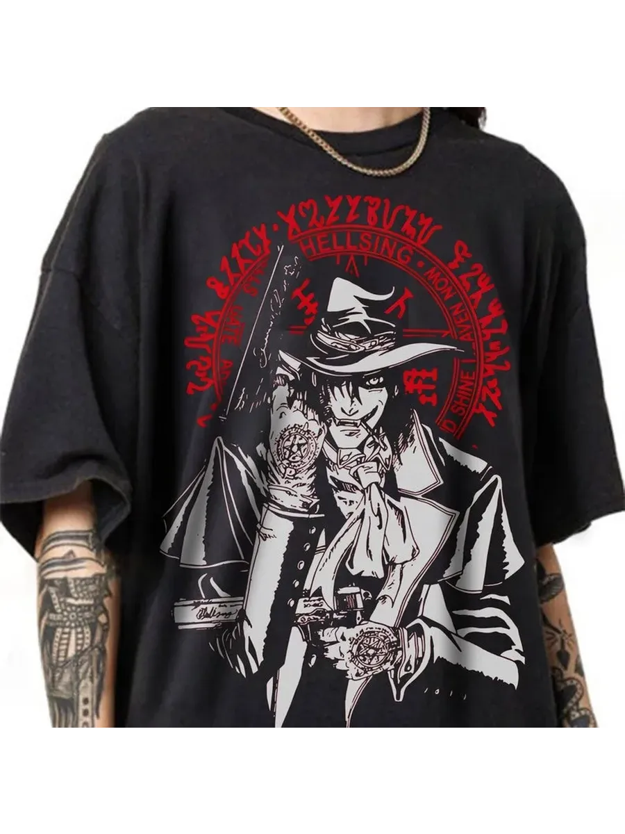 Hellsing Anime футболка чёрная