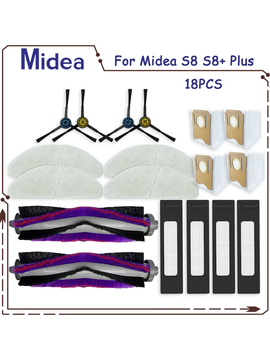 Запасные части для пылесосов Midea