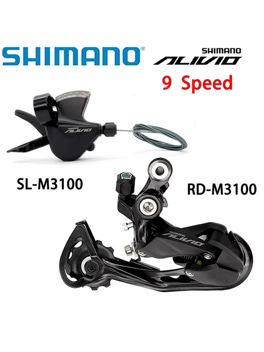 Shimano Alivio M3100 9S правый рычаг переключения передач за, вариант, фото 2