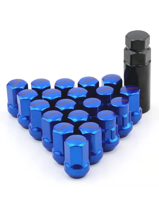 BANGCOOL RAYS 17HEX противоугонные стальные гайки М12Х1,25 Красный, красный, фото 3