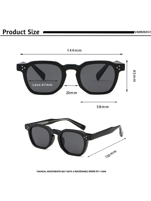 Caterside Очки C04 CA Black Gray AS picture show, черный, фото 7