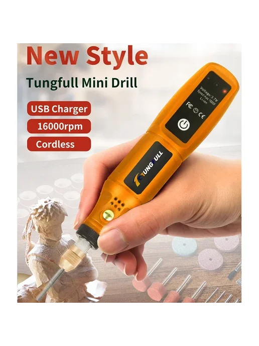 tungfull Беспроводная дрель Drill with 111pcs, 111 шт, фото 6