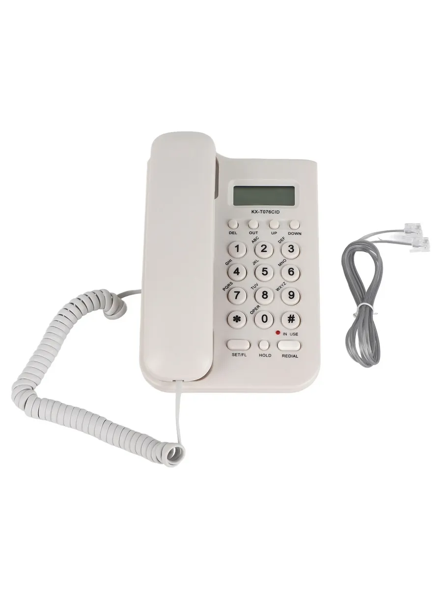 Qiilu проводной телефон KX-T076 A