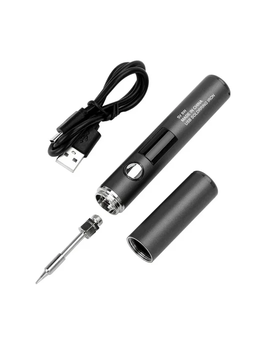 Aideepen Паяльник электрический портативный 650mAh, Black No Head, 8 Вт, фото 2