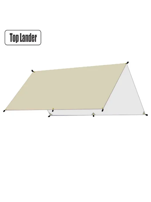 Top Lander Тент-навес для кемпинга 3x4m, Olive green, вариант