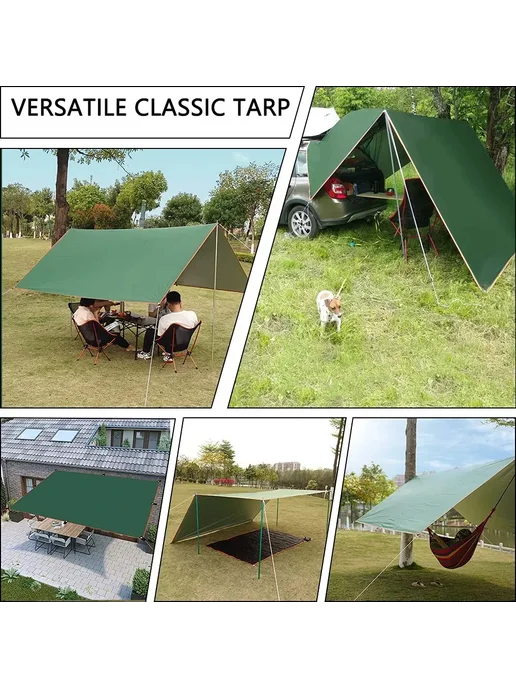 Top Lander Тент-навес для кемпинга 3x5m, Olive green, зеленый, фото 5