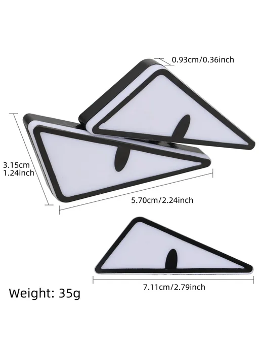 KEVANLY Автомобильные светодиодные фары "Глаза Дьявола", черные, B--, белый, фото 5