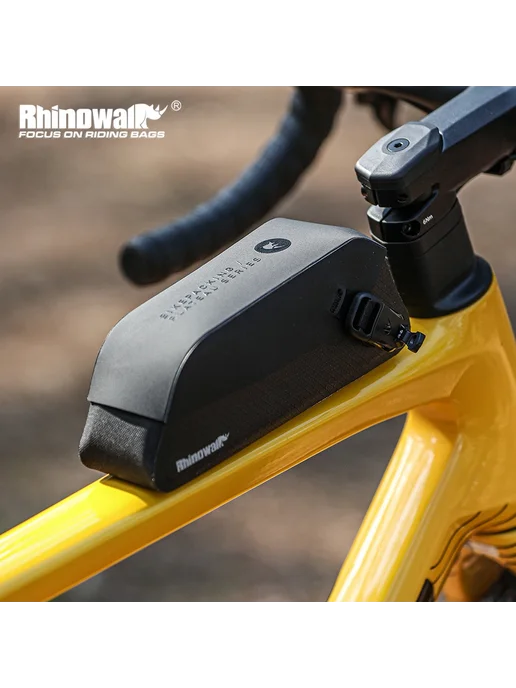 Rhinowalk Велосумка на руль 1.3L черная, 1,3 л, фото 2