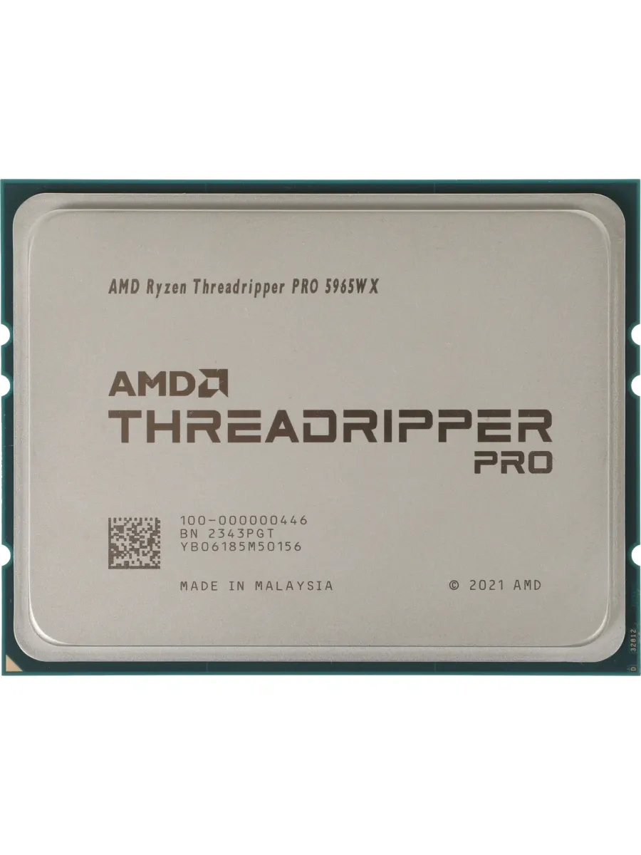 Процессор Ryzen Threadripper 5965WX sWRX8 (100-000000446) (3 AMD 1159382226 купить за 258 385 ₽ в интернет‑магазине Wildberries