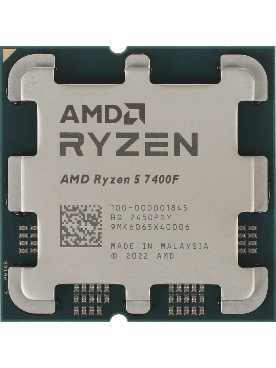 AMD Процессор Ryzen 5 7400F AM5 (100-000001845) (3.7GHz) OEM
