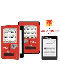 moboons Красный чехол для Kindle 11 с защитой экрана