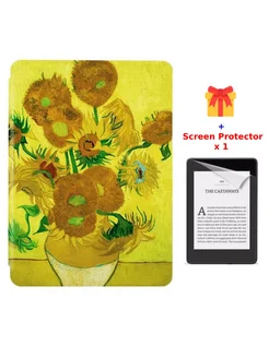 moboons Чехол для Kindle 11, Желтый, Sunflowers