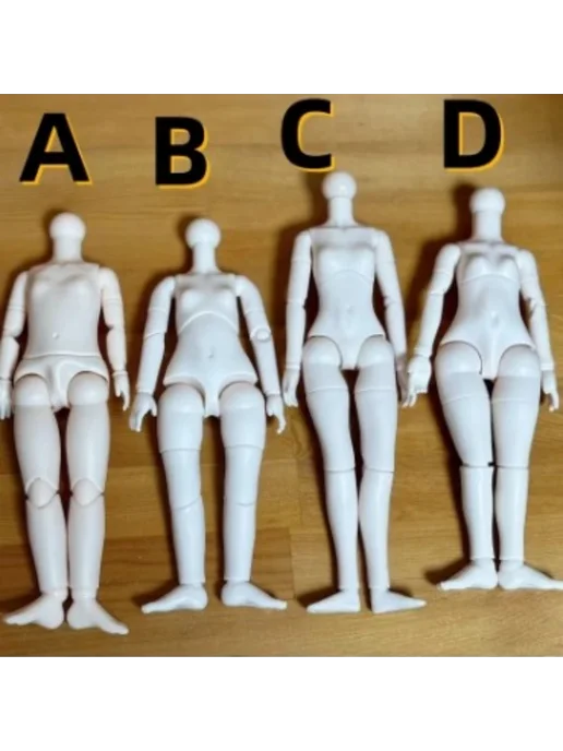 CANDY SISTER Кукольное тело 1 6 BJD, белый коричневый, Цвет D, белый, фото 7