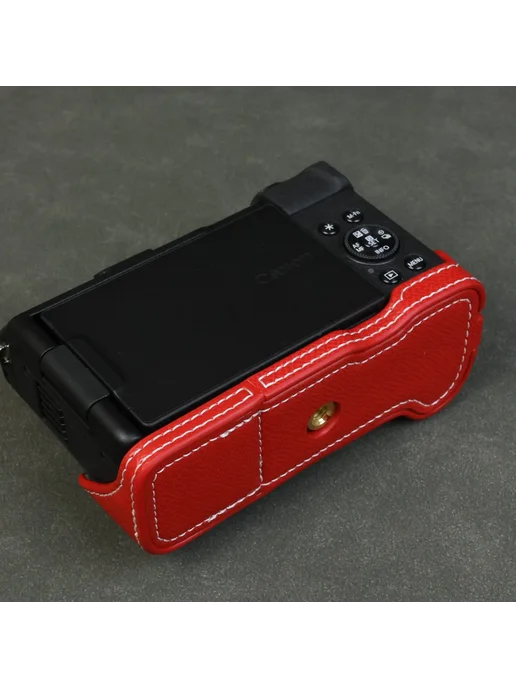 Qalart Чехол для камеры Canon PowerShot V1 Coffee Kit, коричневый, фото 6