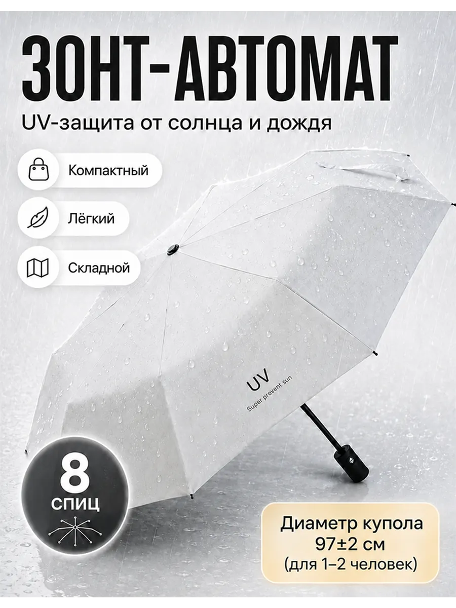 Автоматический складной зонт Оригинал