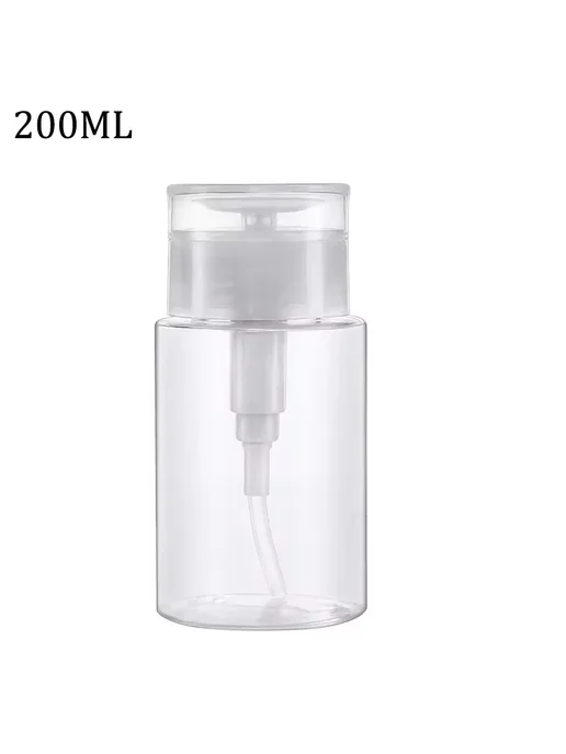 HMQ beauty Бутылка-дозатор 200 мл, Белый, Transparent, 200 мл