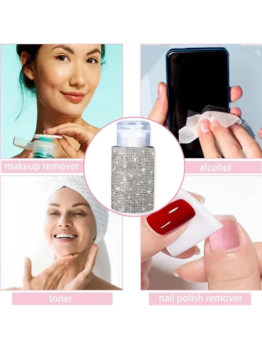 HMQ beauty Бутылка-дозатор 200 мл, Белый, Transparent, 200 мл, фото 5