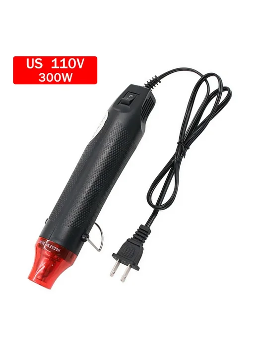 Нет бренда Электротермофен для ремонта 300Вт US plug-110V, 300 Вт