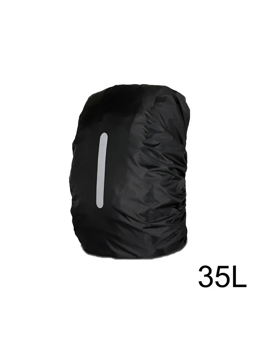 KoKossi Промокаемый чехол для рюкзака 25-80л Black 35L
