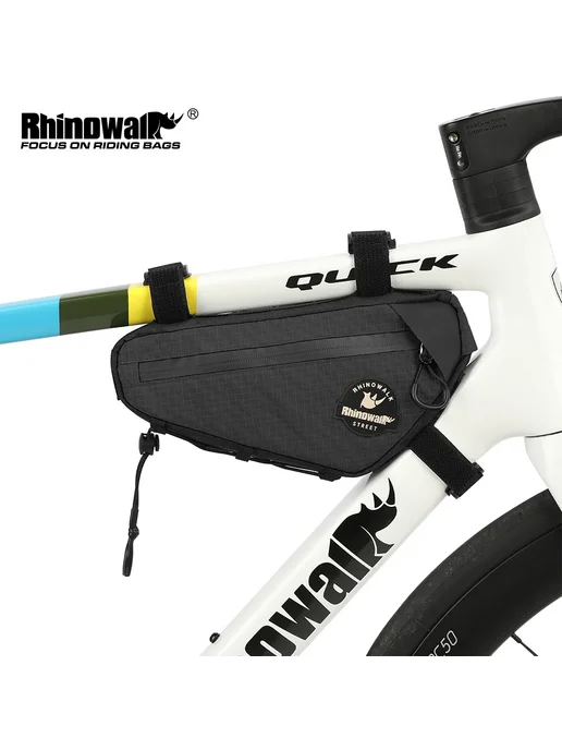 Rhinowalk Триangular Bike Frame Bag Черный, Black, черный, фото 2