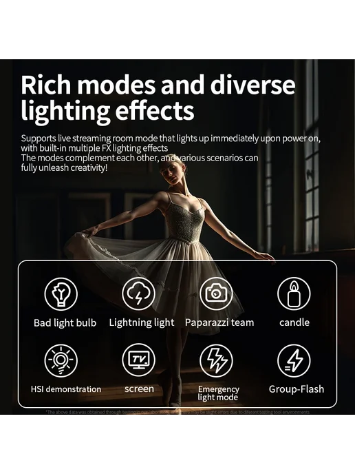 Cuthberht Bi-Color Camera Light 80W Baize, 80 Вт, фото 7