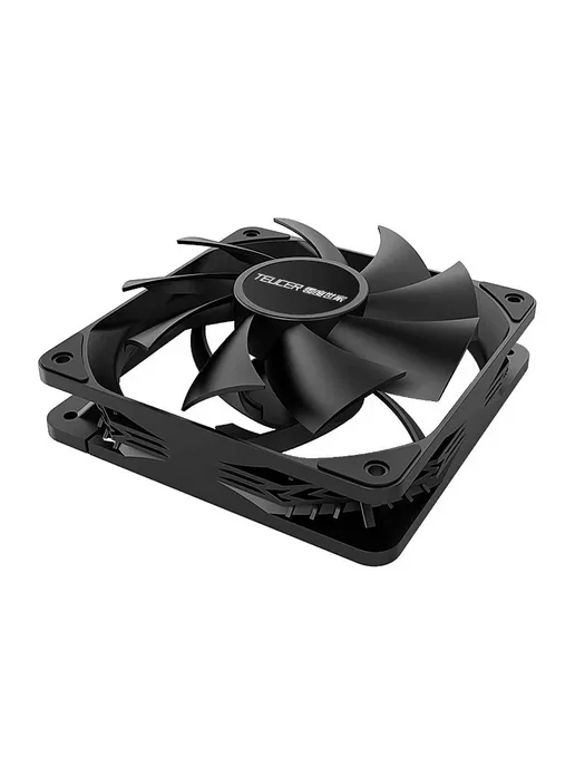 Teucer вентилятор AF-12025 4PCS Fan White AS Show NO RGB, 4 шт, фото 5