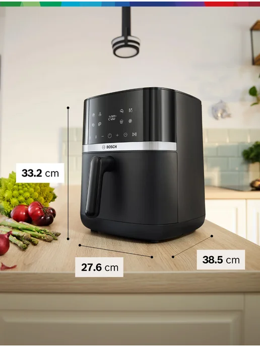 BOSCH Аэрогриль электрический 6,1 л MAF462B1, 6,1 л, фото 7