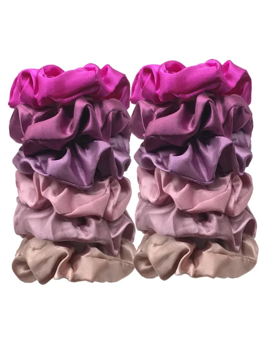 wendolce Атласные резинки для волос PJ080-12PCS-J, вариант