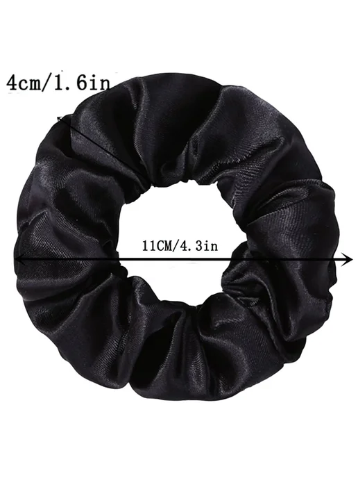 wendolce Атласные резинки для волос PJ079-05-12PCS, коричневый, фото 5