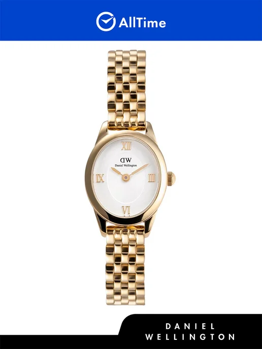 Daniel Wellington Часы наручные кварцевые модельные на браслете, белый