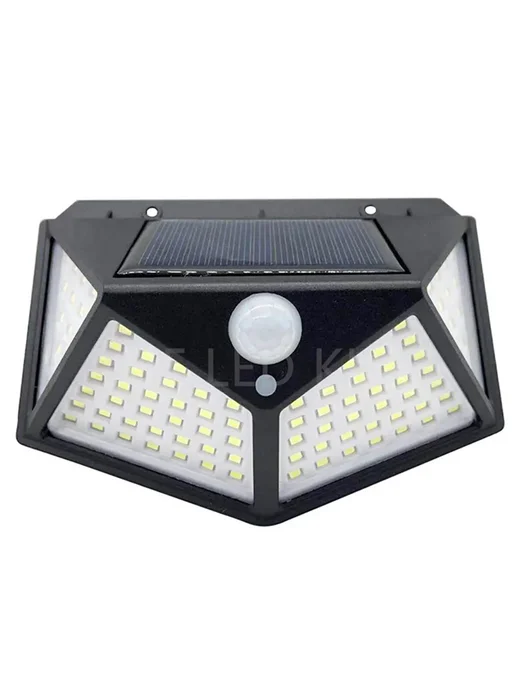 KDULIT Солнечный прожектор 4шт, 100 LED, Upgrade, IP65, 4 шт, фото 3