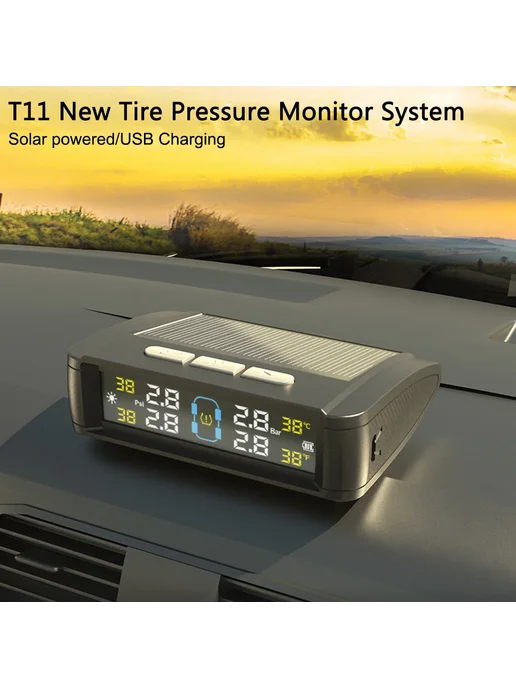Нет бренда Система Контроля Давления В Шинах (TPMS) С Питанием От Солне, вариант, фото 3