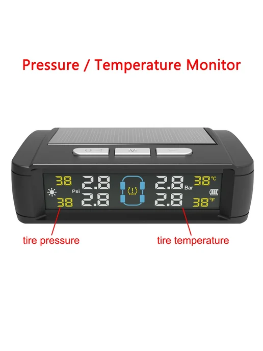 Нет бренда Система Контроля Давления В Шинах (TPMS) С Питанием От Солне, вариант, фото 6
