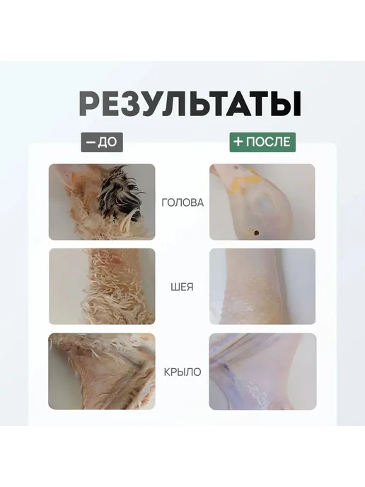 Электрический пинцет для ощипывания птицы, вариант, фото 4