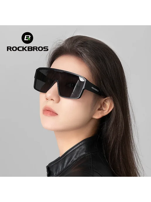 Rockbros Солнцезащитные очки TR-90, черный, фото 7