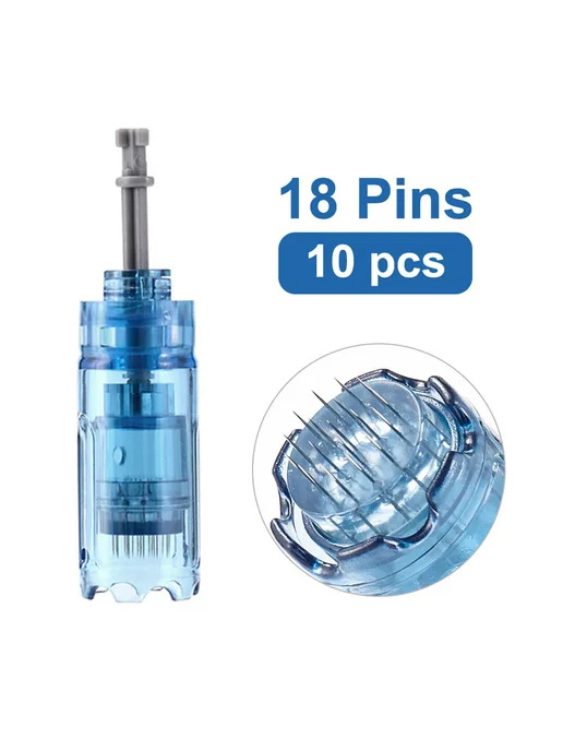 MEETCARE Иголки для Dr Pen 18pin, 10 шт, 10 шт