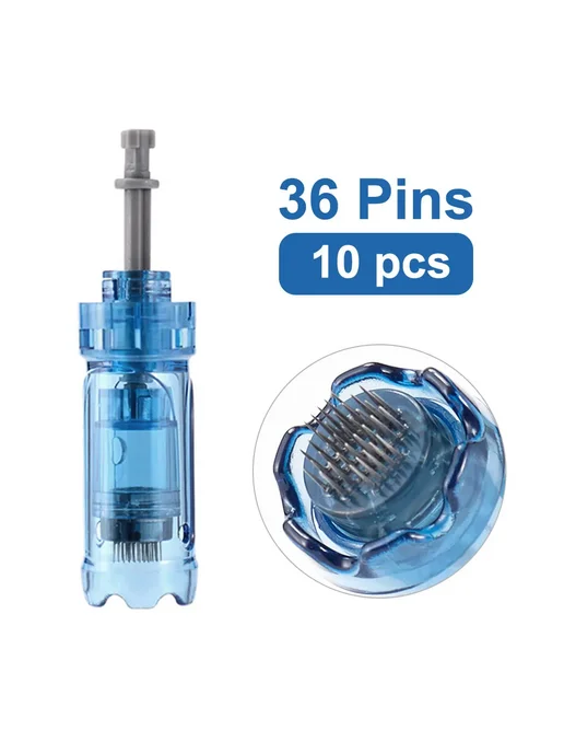 MEETCARE Иголки для Dr Pen 36pin, 10 шт, 10 шт