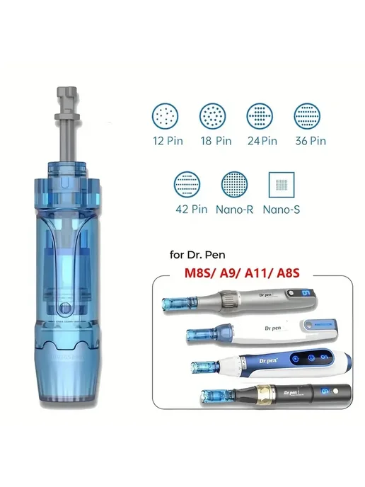 MEETCARE Иголки для Dr Pen 10pcs 3D, 10 шт, фото 3