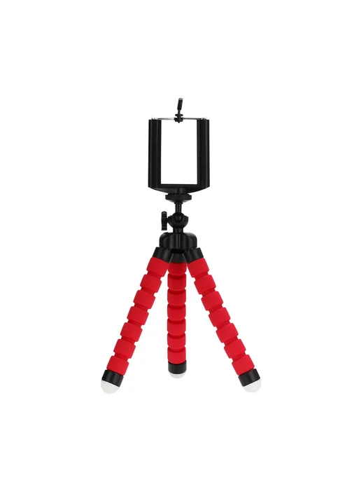 VeFly Гибкий штатив для смартфона Red Tripod, красный